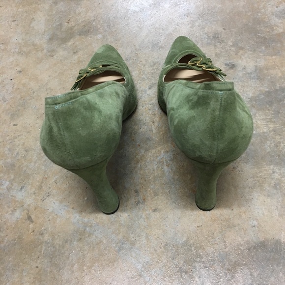 Todd Oldham Shoes-Green-SZ 40 in Italian 9 - Picture 6 of 15
